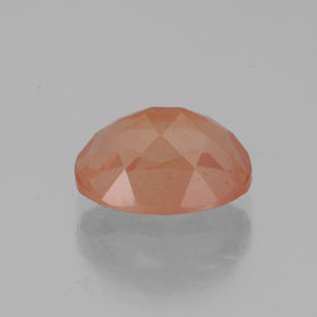 1.86캐럿 천연 허니 오렌지 안데신 라브라도라이트, 투명한, 9×7 mm, 투명/반투명