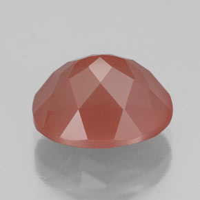 4.03캐럿 천연 허니 레드 안데신 래브라도라이트, 투명한, 투명/반투명