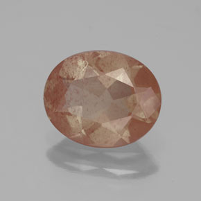 2.23캐럿 천연 허니 오렌지 안데신 래브라도라이트, 투명한, 투명/반투명