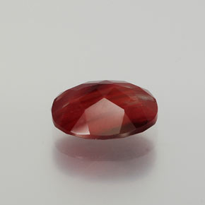 2.30캐럿 천연 허니 레드 안데신 라브라도라이트, 타원형 컷, 10.1×8 mm, 투명한