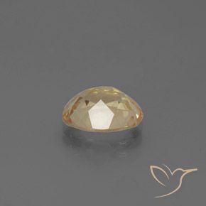 2.21캐럿 천연 미디엄 피치 안데신 라브라도라이트, 타원형 컷, 10.1×8.1 mm, 투명한