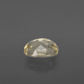 1.87캐럿 천연 샴페인 안데신 라브라도라이트, 타원형 컷, 9.1×7.1 mm, 투명한