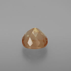 3.12캐럿 천연 허니 오렌지 안데신 라브라도라이트, 쿠션 컷, 9×8.8 mm, 투명한