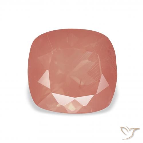 2.60ct 자연스러운 미디엄 핑크 안데신 래브라도라이트, 방석, 투명한