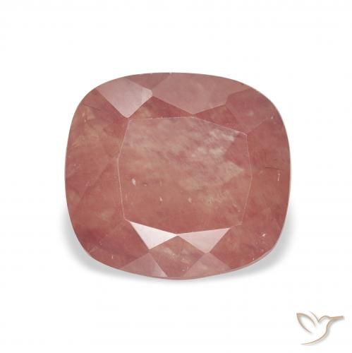 2.46ct 로즈 핑크 안데신 래브라도라이트, 방석, 투명한