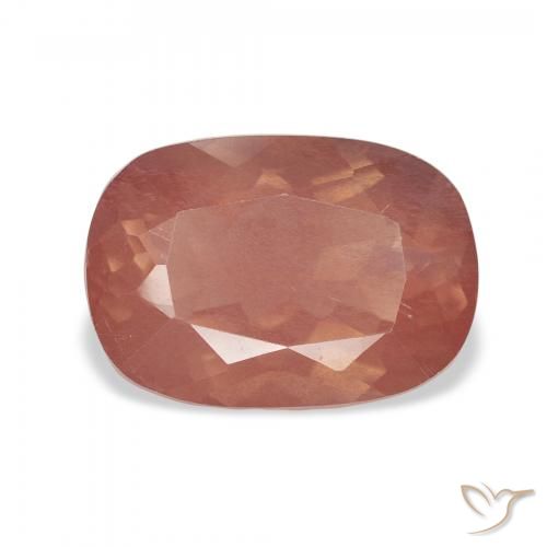2.89ct 자연스러운 라즈베리 핑크 안데신 래브라도라이트, 방석, 투명한
