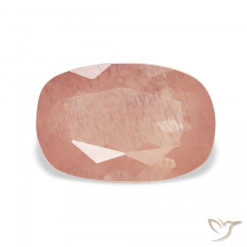 2.58ct 미디엄 핑크 안데신 래브라도라이트, 방석, 투명한