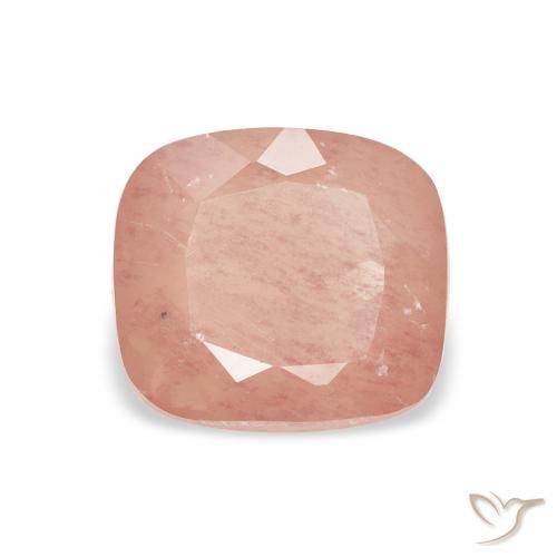 1.50ct 라이트 핑크 안데신 래브라도라이트, 방석, 투명한