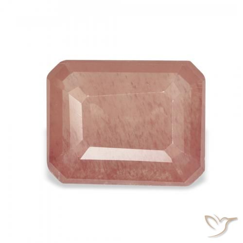 2.49ct 미디엄 레드 안데신 래브라도라이트, 에메랄드 컷, 투명한