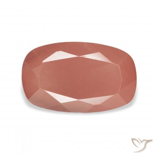 4.45ct 라즈베리 핑크 안데신 래브라도라이트, 방석, 투명한