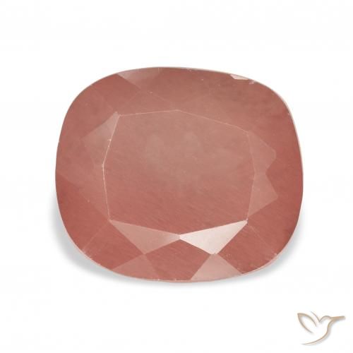 4.48ct 미디엄 핑크 안데신 래브라도라이트, 방석, 투명한