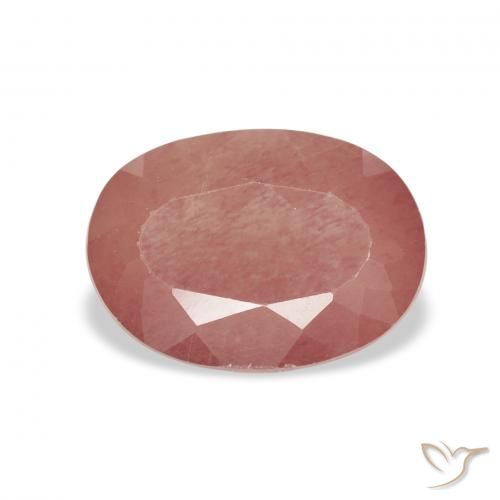1.72ct 미디엄 핑크 안데신 래브라도라이트, 타원형, 투명한