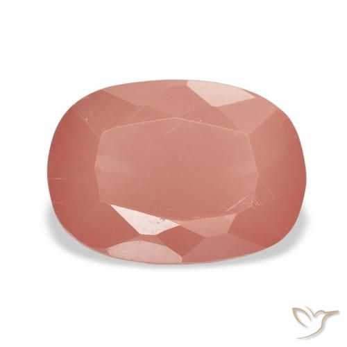 3.04ct 딥 블러쉬 레드 안데신 래브라도라이트, 방석, 투명한