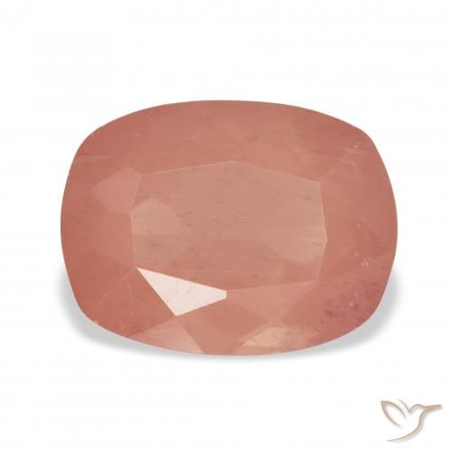 3.73ct 붉은 오렌지 안데신 래브라도라이트, 방석, 투명한