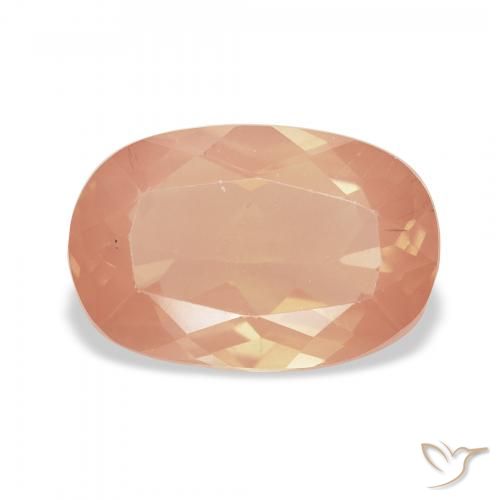 2.74ct 라이트 타이거 오렌지 안데신 래브라도라이트, 방석, 투명한