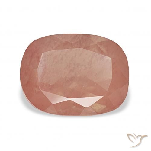 3.63ct 미디엄 핑크 안데신 래브라도라이트, 방석, 투명한