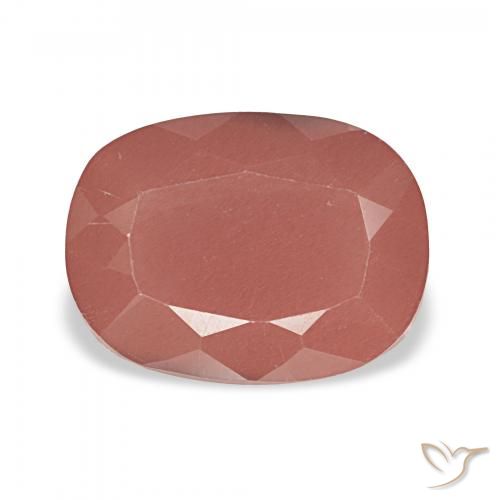 2.85ct 미디엄 레드 안데신 래브라도라이트, 방석, 투명한