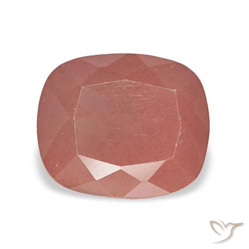 2.63ct 미디엄 레드 안데신 래브라도라이트, 방석, 투명한
