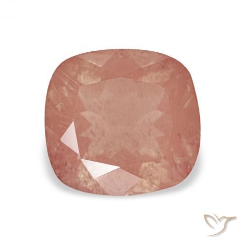 2.25ct 붉은 오렌지 안데신 래브라도라이트, 방석, 투명한