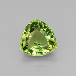 2.14캐럿 천연 그린 아파타이트, 트릴리언, 8.2×8.1 mm, VS