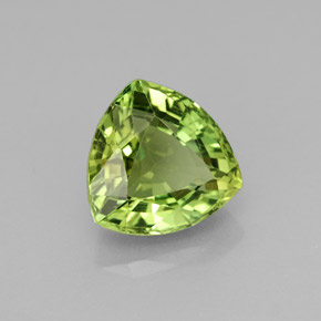 2.14캐럿 천연 그린 아파타이트, 트릴리언, 8.2×8.1 mm, VS