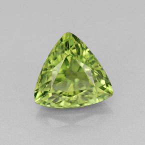 1.81캐럿 천연 그린 아파타이트, 트릴리언, 8.2×7.9 mm, VS