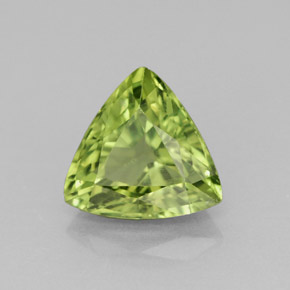 1.81캐럿 천연 그린 아파타이트, 트릴리언, 8.2×7.9 mm, VS
