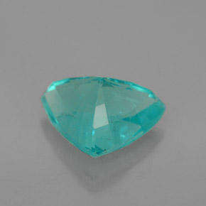 2.58캐럿 천연 라이트 그린 아파타이트, 트릴리언, 10.3×8.1 mm, VS
