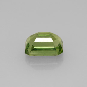 1.81캐럿 천연 그린 아파타이트, 에메랄드 컷, 7.9×5.8 mm, VS