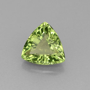 1.30캐럿 천연 그린 아파타이트, 트릴리언, 7.3×7.1 mm, VVS-VS