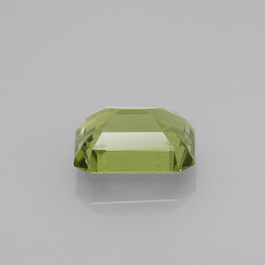 1.66캐럿 천연 그린 아파타이트, 에메랄드 컷, 8×6.1 mm, VS