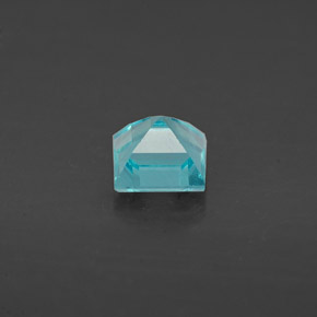 0.71캐럿 천연 라이트 블루 아파타이트, 스퀘어, 5×4.9 mm, VS