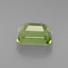 1.97캐럿 천연 그린 아파타이트, 에메랄드 컷, 8×6 mm, VS
