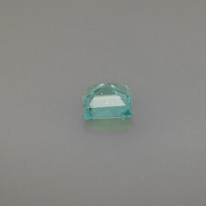 0.44캐럿 천연 라이트 블루 아파타이트, 스퀘어, 4.5×4.4 mm, VS