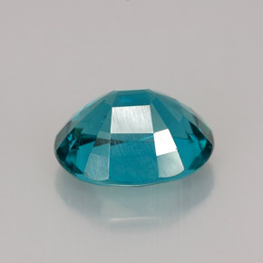 2.94캐럿 천연 라이트 블루 아파타이트, 타원형 컷, 9.9×8 mm, VS