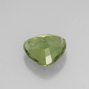 1.30캐럿 천연 그린 아파타이트, 트릴리언, 7.1×7.1 mm, VVS-VS