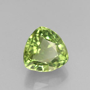 1.73캐럿 천연 그린 아파타이트, 트릴리언, 7.2×7.1 mm, VVS-VS