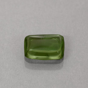 1.21캐럿 천연 그린 아파타이트, 쿠션 컷, 7.9×5.8 mm, 투명한
