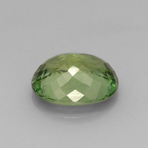 11.49캐럿 천연 그린 아파타이트, 타원형 컷, 16×12.6 mm, VVS-VS