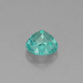 0.67캐럿 천연 그린 아파타이트, 라운드 컷, 5.31 mm, VS