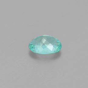 1.31캐럿 천연 그린 아파타이트, 타원형 컷, 7.9×5.8 mm, VS