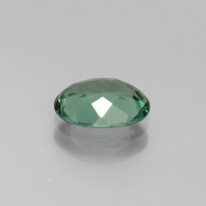 1.20캐럿 천연 그린 아파타이트, 타원형 컷, 8.2×6.2 mm, VVS-VS