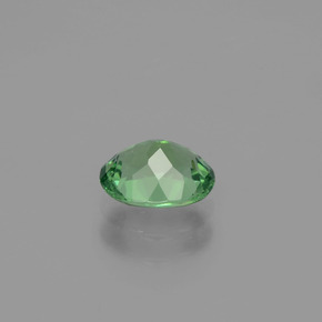 0.95캐럿 천연 그린 아파타이트, 타원형 컷, 7.2×5.3 mm, VVS-VS