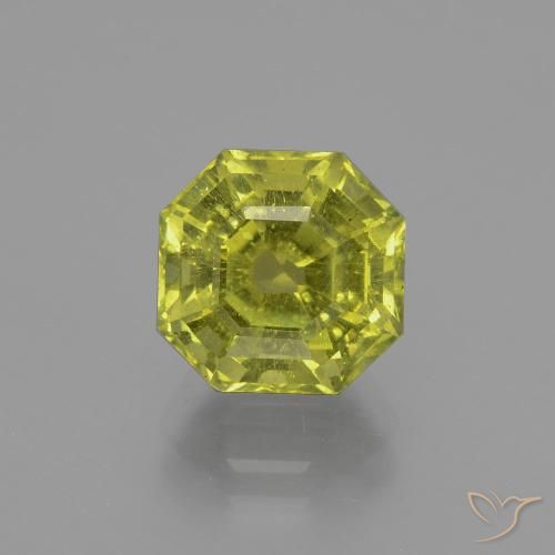 4.51ct 자연스러운 연한 초록색 인회석, 에메랄드 컷, VS-SI