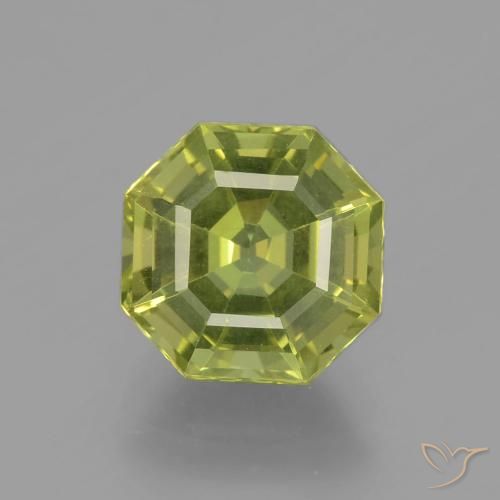 2.95ct 자연스러운 라이트 어스시 그린 인회석, 에메랄드 컷, VS