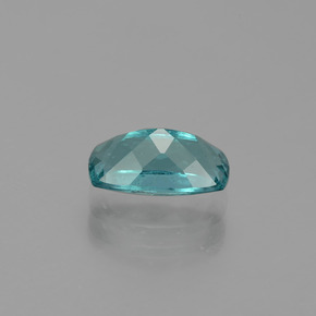 1.91캐럿 천연 그린 블루 아파타이트, 쿠션 컷, 9.7×5.7 mm, VS