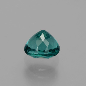 1.36캐럿 천연 블루 그린 아파타이트, 타원형 컷, 6.7×5.6 mm, VS