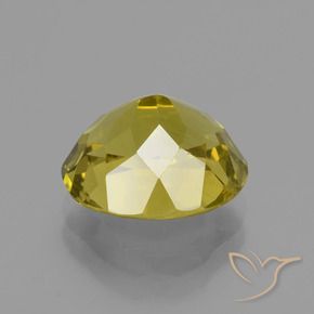 4.63캐럿 천연 갈색빛 옐로우 아파타이트, 타원형 컷, 11.2×9.7 mm, VS