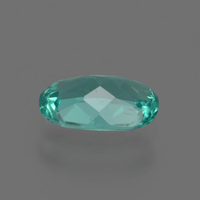 0.98캐럿 천연 블루 그린 아파타이트, 타원형 컷, 8.1×5.2 mm, VS