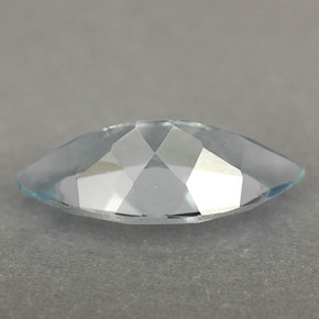 1.40캐럿 천연 라이트 블루 아쿠아마린, 마퀴즈, 12.2×6 mm, IF